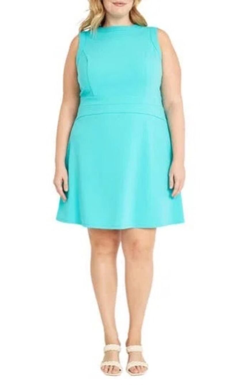 Donna Morgan Women's Sleeveless Fit & Flare Dress